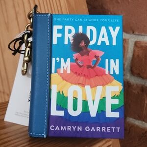 Coach 'Friday I'm In Love' By Camryn Garrett Book Bag Charm